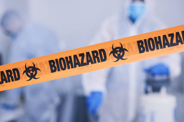 Professional Biohazard technician working in Beverly, MA
